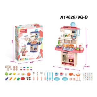 Дитяча кухня INBEALY мийка, духовка, плита, посуд, продукти 75T-6