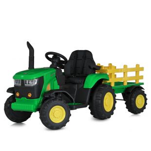 Электромобиль детский Bambi Racer трактор зелений M 5852EBLR-5