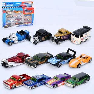 Набор машинок металлических, 1:64, 2 вида 3313-9C-10C