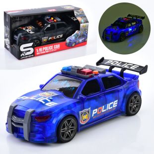 Машина полиция, 1:16, инерция, 2 цвета JS124HI