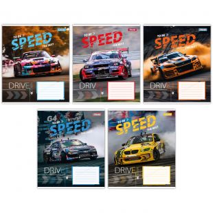 Зошит для записів 1 Вересня Speed the best в асортименті 767241