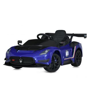 Електромобіль дитячий Bambi Racer джип на радіокеруванні блакитний M 5026EBLR-2(24V)