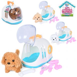 Мягкая игрушка собачка Limo Toy плюш, 3 вида 777-118B