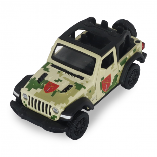 Автомодель серии TechnoDrive Шевроны Героев – JEEP WRANGLER RUBICON – ОК ЮГ 250398UM