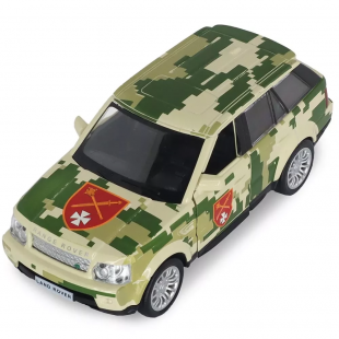 Автомодель серии TechnoDrive Шевроны Героев – LAND ROVER RANGE ROVER SPORT – ОК ЗАХОД 250399UM