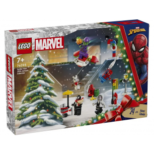 Конструктор LEGO Super Heroes Адвент календар на 2024 рік Людина-Павук 76293