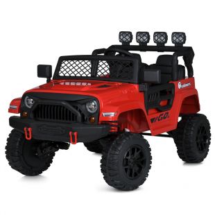 Электромобиль детский Bambi Racer джип на радиоуправлении красный M 5995EBLR-3(24V)
