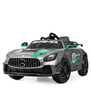 Електромобіль дитячий Bambi Racer на радіокеруванні срібний M 4050EBLRS-11