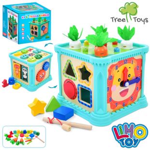 Учебно-развлекательный куб Tree Toys Сортер MD 0835