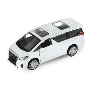 Автомодель TechnoDrive ALPHARD белый KM6011Bl