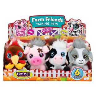 Мягкая игрушка Cutekins животного на ферме в ассортименте FV35056