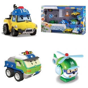 Игровой набор Robocar Poli GoGo Городская серия ZR-912