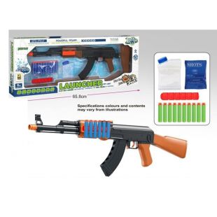 Автомат дитячий водяні кулі, м'які кулі-присоски 10 шт 502-33