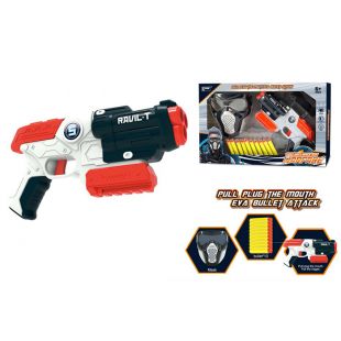 Дитячий набір зі зброєю м'які кулі-присоски, маска 826-65E