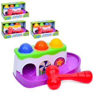 Гра Limo Toy стукачка з трьома кульками, 4 кольори FT 0058