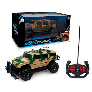 Джип радиоуправляемый, военная, 1:18, 2 цвета, свет, 4157-174
