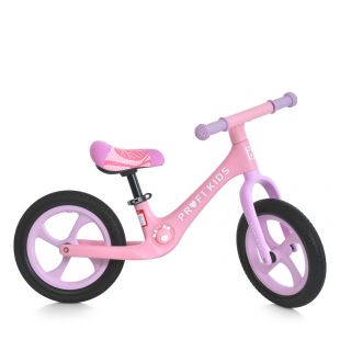 Біговел дитячий Prof1 Kids 12 д. рожевий MBB 1009-4