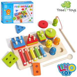Багатофункціональна дошка Tree Toys Геомелодії MD 0855