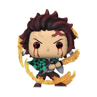 Игровая фигурка Funko POP!  Убийца демонов - Тандзиро и Дыхание солнца 80334F