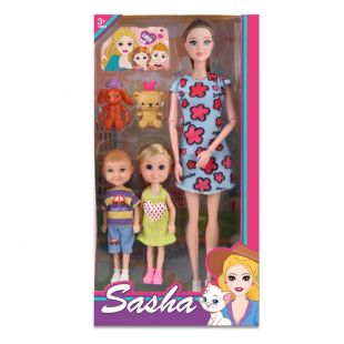 Игровой набор Кукла с детьми и игрушками 51822