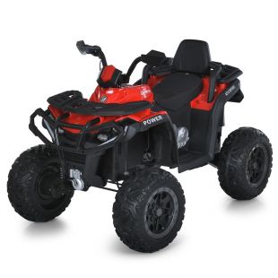 Квадроцикл дитячий Bambi Racer на радіокеруванні червоний M 6018EBLR-3