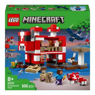 Конструктор LEGO Minecraft Грибний будинок 21270