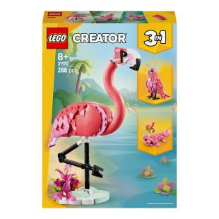 Конструктор LEGO Creator Дикі тварини: рожевий фламінго 31170