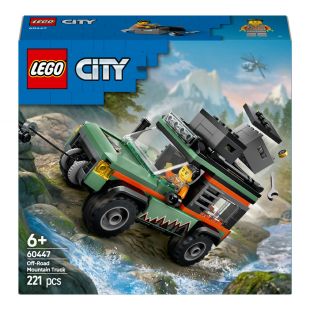 Конструктор LEGO City Позашляхова гірська вантажівка 4x4 60447