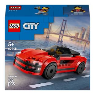 Конструктор LEGO City Червоний спортивний автомобіль 60448