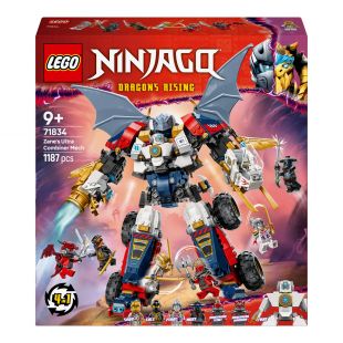 Конструктор LEGO Ninjago Ультра Об'єднувальний робот Зейна 71834