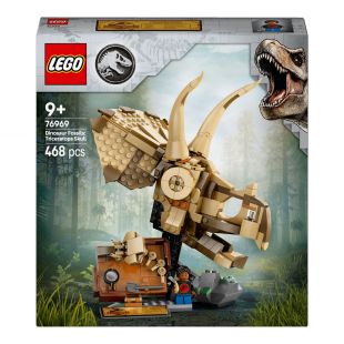 Конструктор LEGO Jurassic World Скам'янілості динозаврів: череп трицератопса 76969