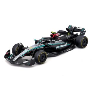 Коллекционная автомодель Bburago Race Mercedes AMG F1 W15 Performance в ассортименте 18-38208