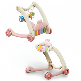 Каталка-ходунки коврик для младенца 368-65R