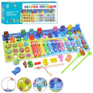 Розвиваюча Tree Toys багатофункціональна дошка Весела мелодія MD 0875