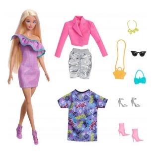 Игровой набор Barbie Fashion & Beauty Стильные наряды HYT61