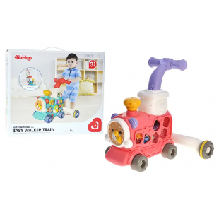 Каталка-ходунки игровой центр Паровоз 2 цвета 6062-6063