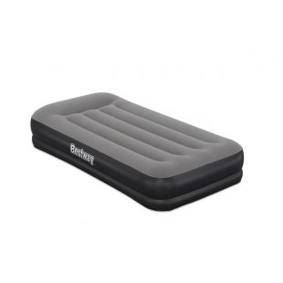 Надувная велюр кровать Bestway со встроенным насосом USB 191-97-36 см 671BT