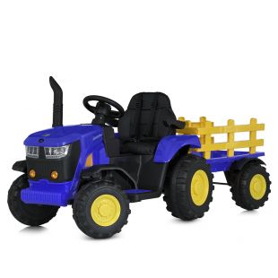 Электромобиль детский Bambi Racer трактор синій M 5852EBLR-4