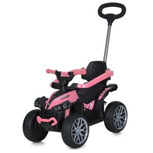 Квадроцикл Bambi Racer 3в1 каталка-толокар з батьківською ручкою на радіокеруванні M 5782EBLR-8