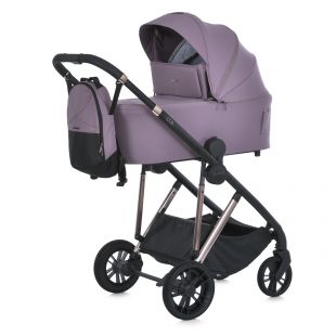 Візок дитячий 2в1 El Camino рожевий ME 1190 Grape Pink