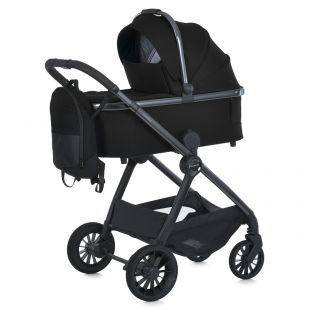 Коляска детская 2в1 El Camino черная ME 1183 Jet Black