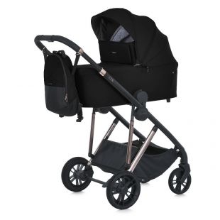 Коляска детская 2в1 El Camino черная ME 1190 COIL Jet Black