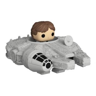 Набор фигурок Funko POP! Bitty POP! Ride Star Wars Хан Соло и Тысячелетний Сокол 83623