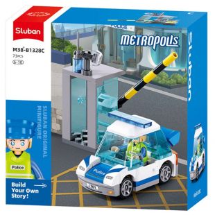Конструктор SLUBAN Metropolis Поліцейська машина M38-B1328C