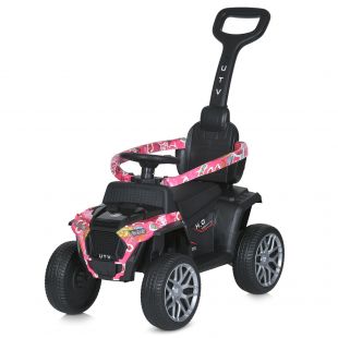Квадроцикл Bambi Racer 2в1 каталка-толокар на радіокеруванні світло рожевий M 5732EBLR-8