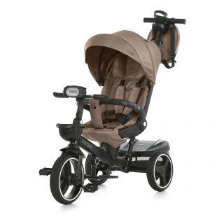 Велосипед трехколесный с ручкой El Camino Vector бежевый ME 1162-1 Beige Praline