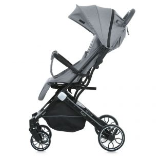 Візок дитячий Bambi прогулянковий сірий M 5727-1 FLASH Silver Gray