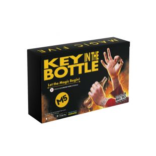 Пристрій для демонстрації фокусів і трюків Magic Five Key in the Bottle в ігровій формі MF043