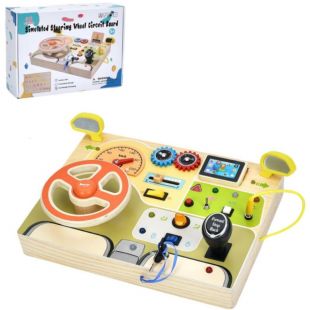 Деревянная игрушка Бизиборд музыкальный MD 1345 