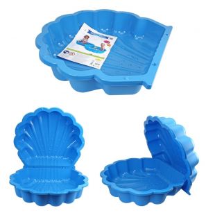 Песочница Technok Toys Голубая раковина из 2-х частей T00752